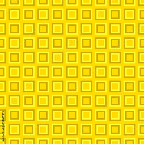 Seamless geometrical square pattern design background - colored vector illustration