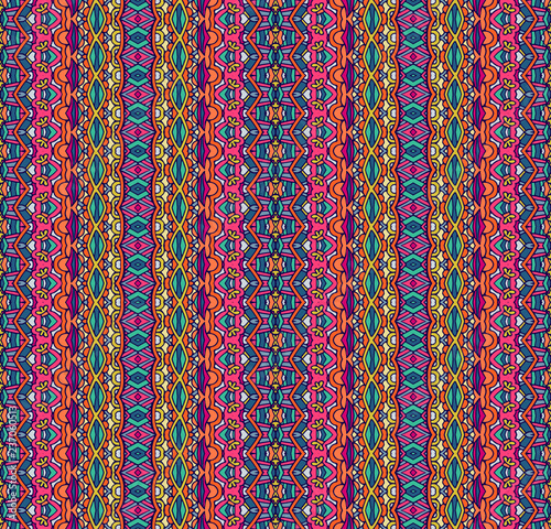 ethnic tribal festive geometric seamless pattern for fabric.