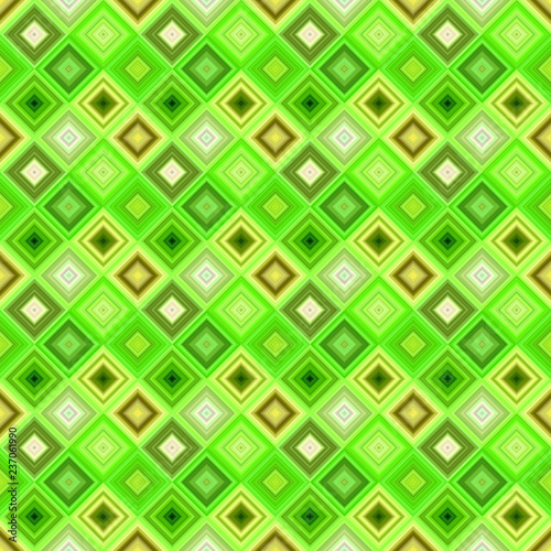 Colorful geometrical diagonal square mosaic tile pattern background - repeating illustration