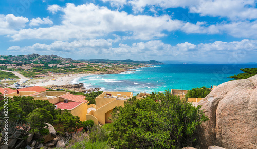 Fototapeta Naklejka Na Ścianę i Meble -  Santa Reparata beach in Santa Teresa Gallura, north Sardinia island, Italy