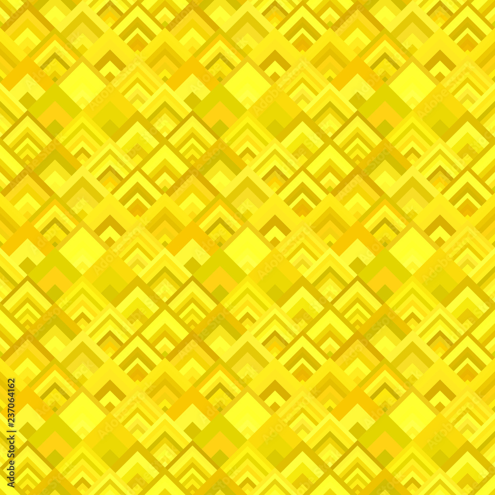 Yellow abstract geometrical diagonal shape mosaic pattern background - vector floor graphic Yellow abstract geometrical diagonal shape mosaic pattern background - vector floor graphic