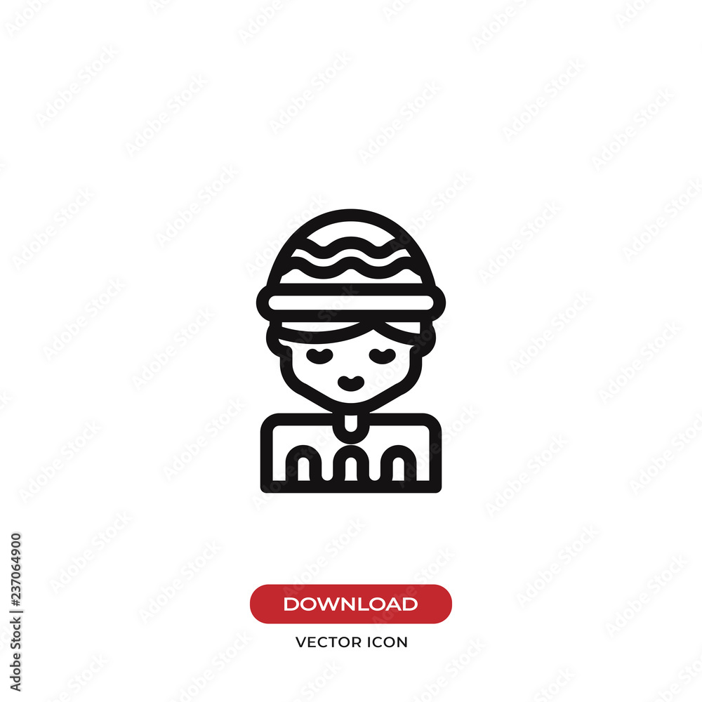 Boy vector icon