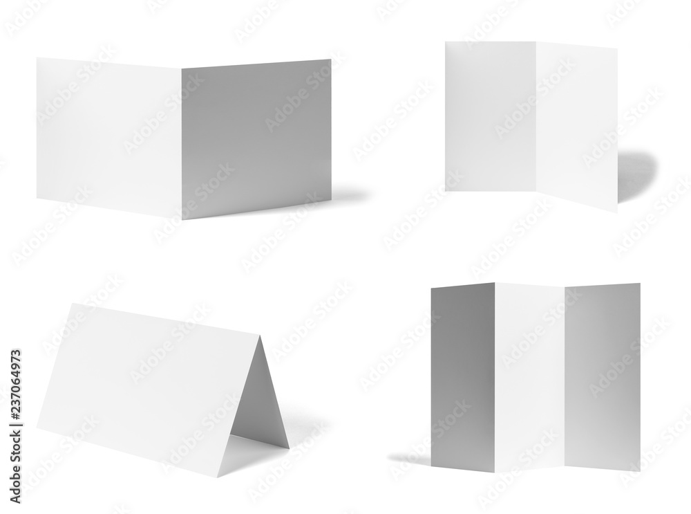 folded leaflet white blank paper template book desktop calendar folded leaflet white blank paper template book desktop calendar