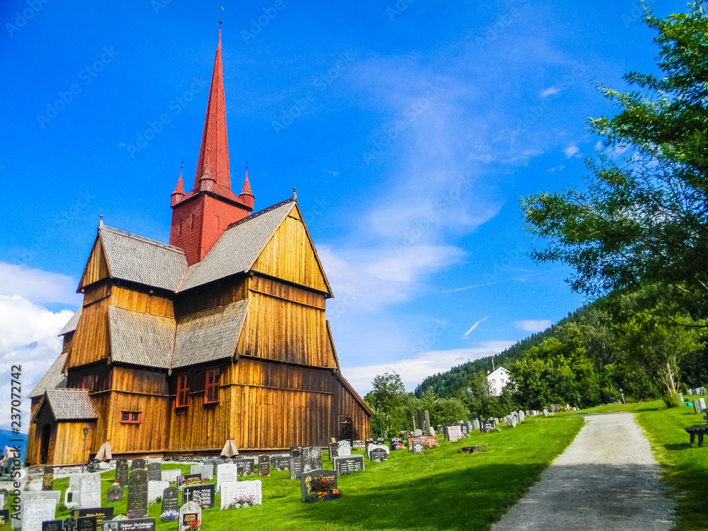 Ringebu wooden church, Norway