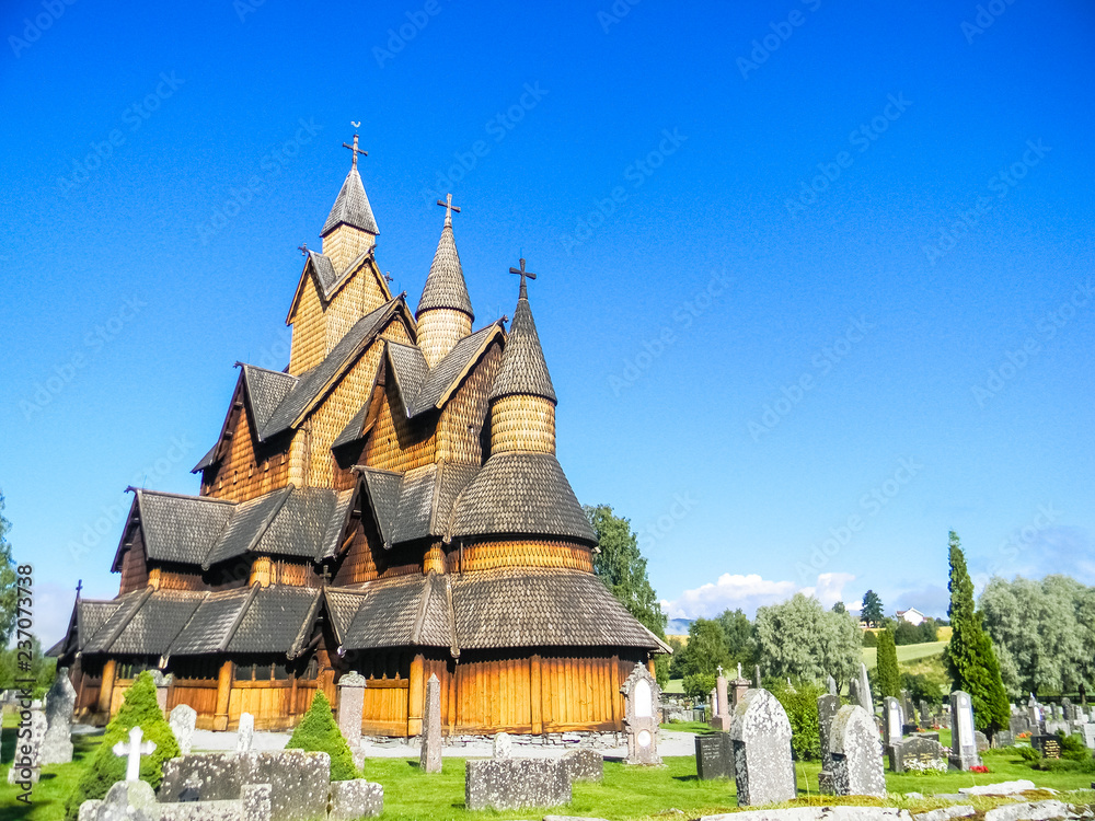 Heddal wooden church, Norway