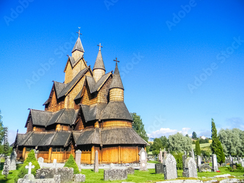 Heddal wooden church, Norway