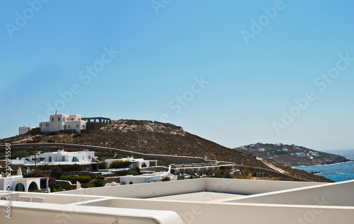 Fototapeta Naklejka Na Ścianę i Meble -  Ocean view of Mykonos town