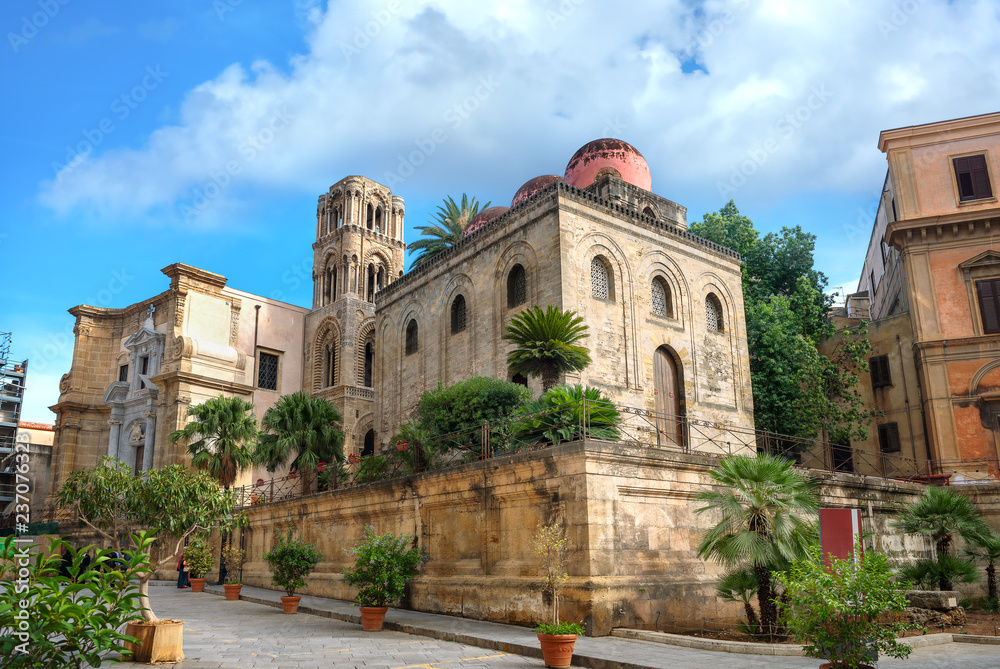 Church of San Cataldo. Palermo, Sicily