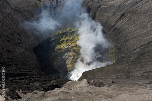 Bromo inside crater view