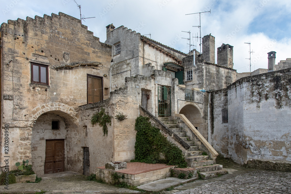 Matera old street