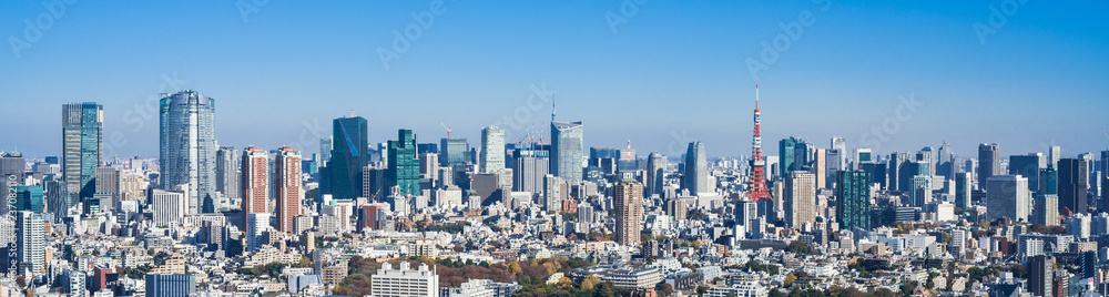 都市・都市風景イメージ　東京　ワイド