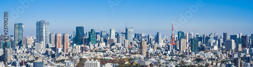 都市・都市風景イメージ　東京　ワイド