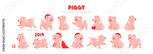 Pig is the symbol of Chinese 2019 new year on the Eastern calendar.