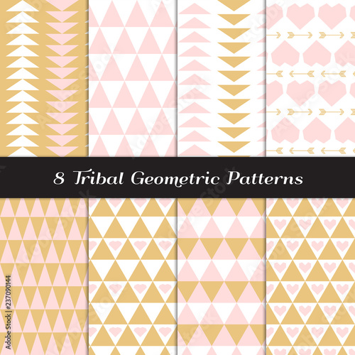 Gold, Blush Pink and White ...