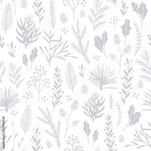 Seamless Christmas pattern.