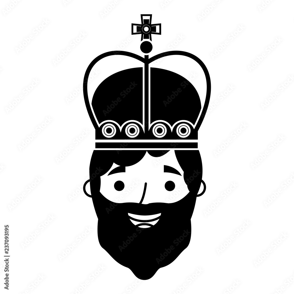 king man with crown character