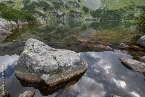 zielony staw in the tatra mountains