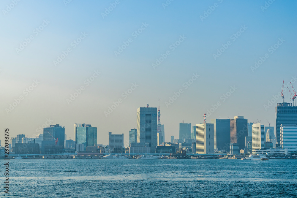 東京のオフィスビル群　Tokyo city skyline , Japan
