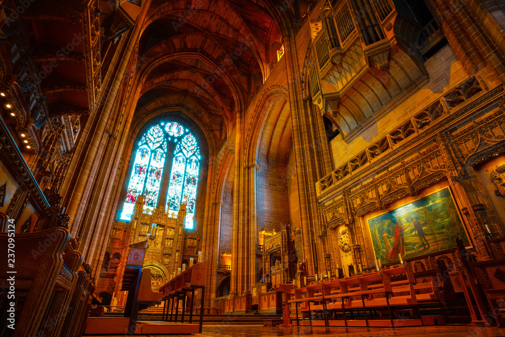 Liverpool Cathedral in Liverpool, UK