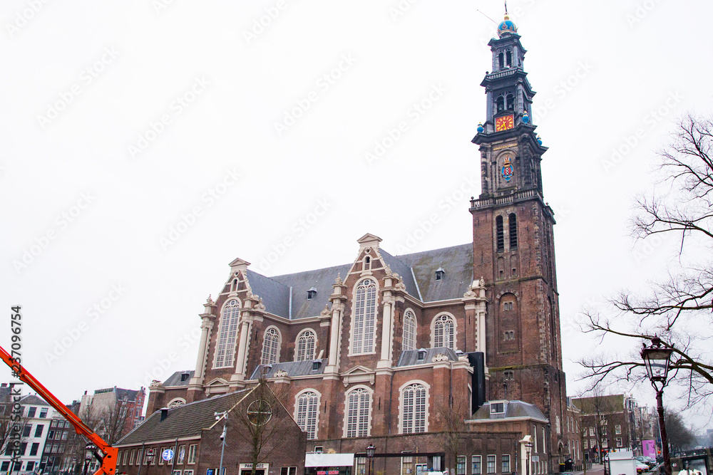 Westerkerk church in Amsterdam