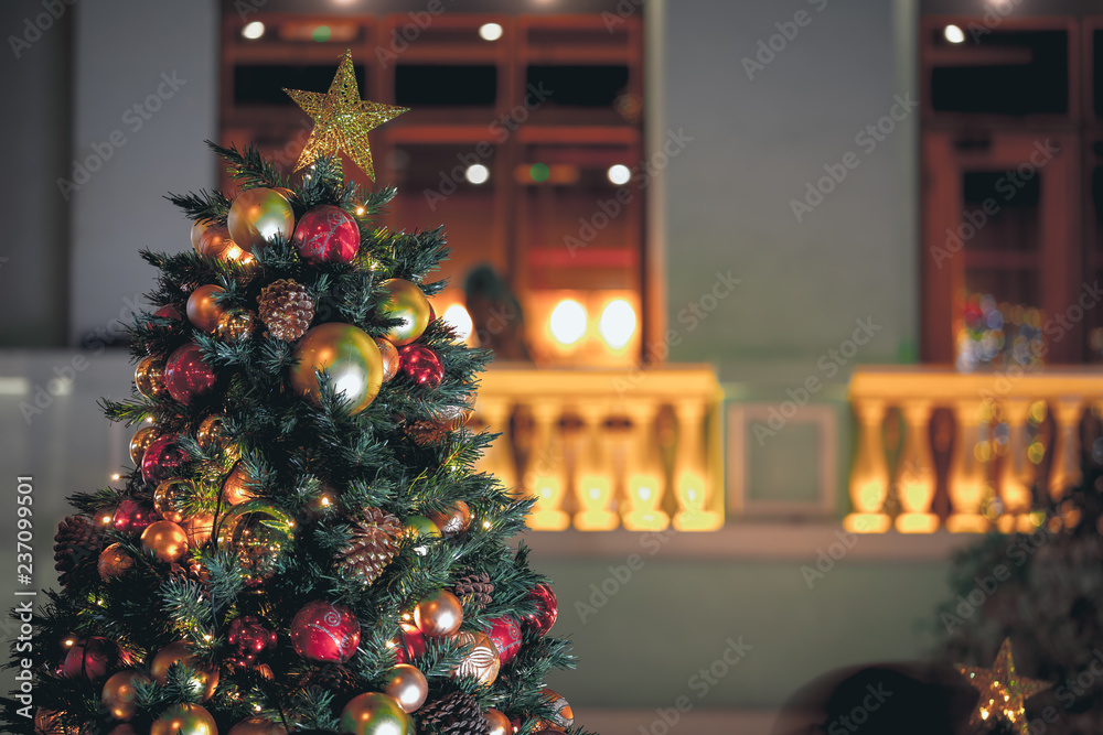 Christmas background; Christmas decorations