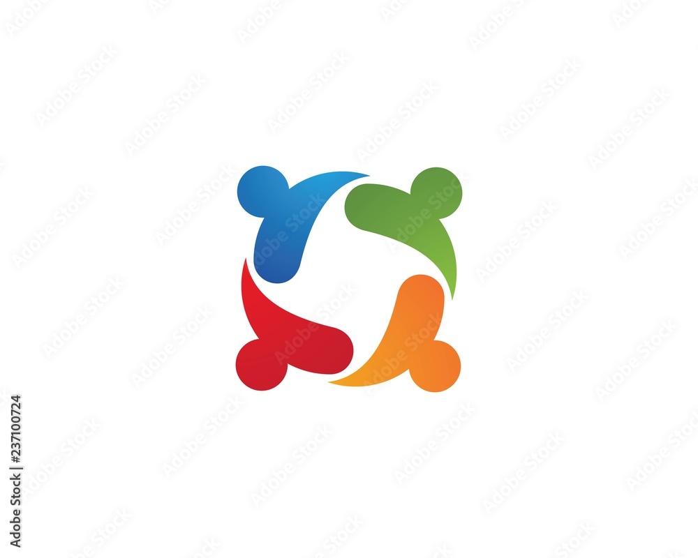 community care Logo template community care Logo template