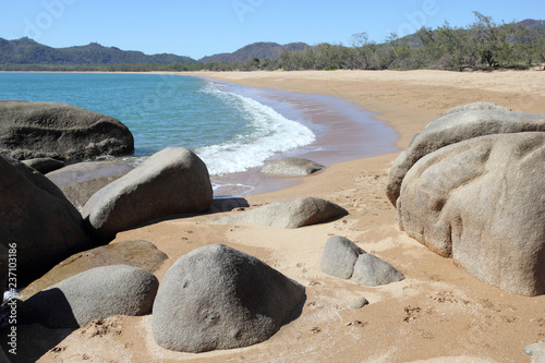 Rocks On The Beach photo