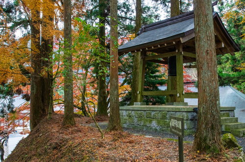 Hieizan view at Shiga, Jpana photo