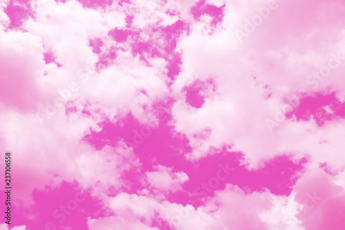 Wallpaper Mural Cloudscape on pink sky background Torontodigital.ca