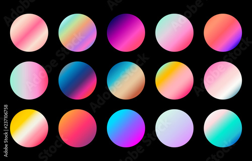 Modern  gradient collection Design for Web, background, Luxury Product and packaging ,ribbon, label design Vector 