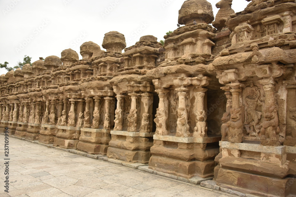 Kanchi Kailasanathar Temple, Kanchipuram, Tamil Nadu, India