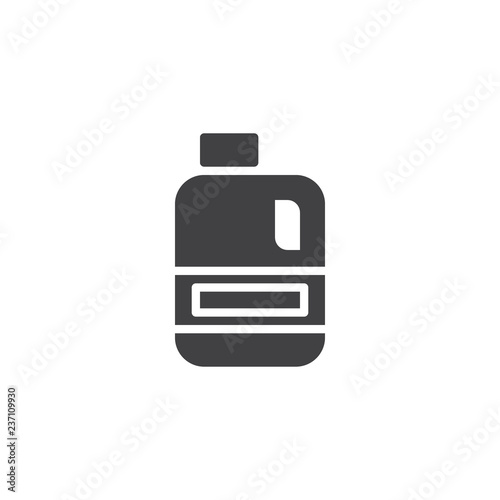 Juice box vector icon. filled flat sign for mobile concept and web design. juice package simple solid icon. Symbol, logo illustration. Pixel perfect vector graphics