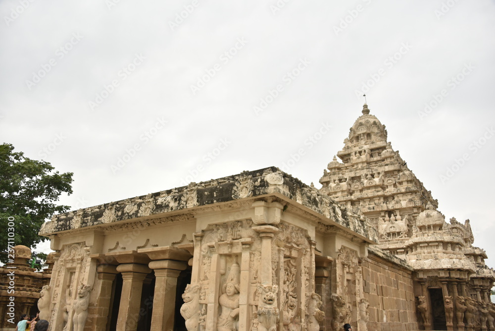 Kanchi Kailasanathar Temple, Kanchipuram, Tamil Nadu, India