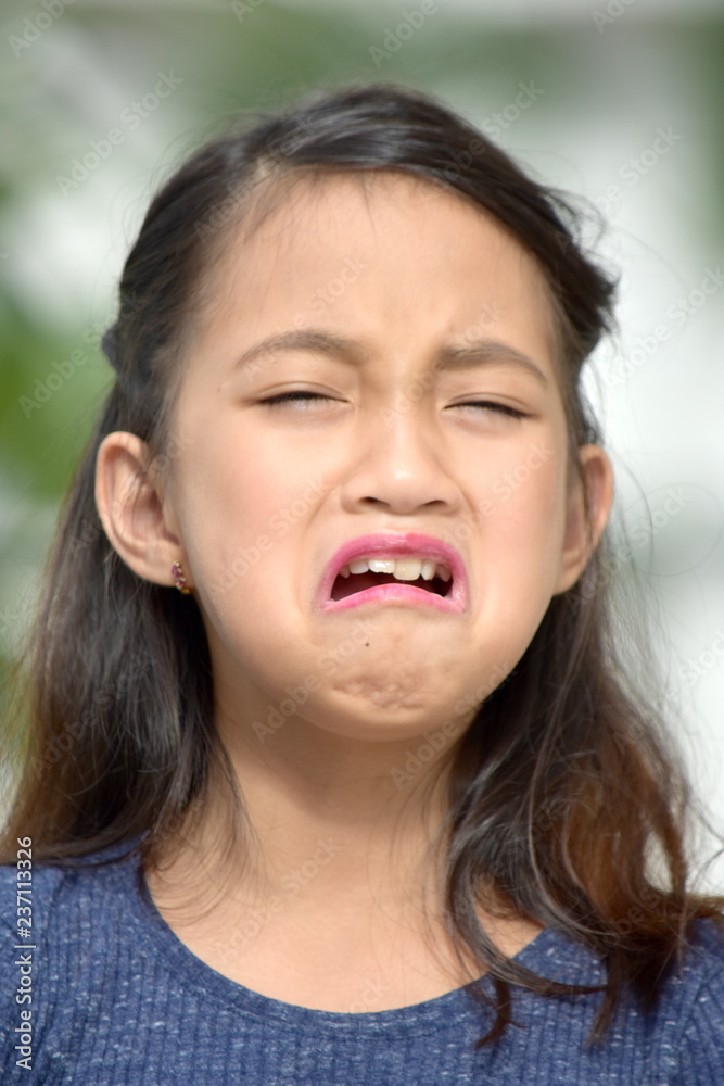 Tearful Teenager Girl Tearful Teenager Girl