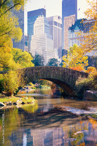 Photography Central Park at autumn