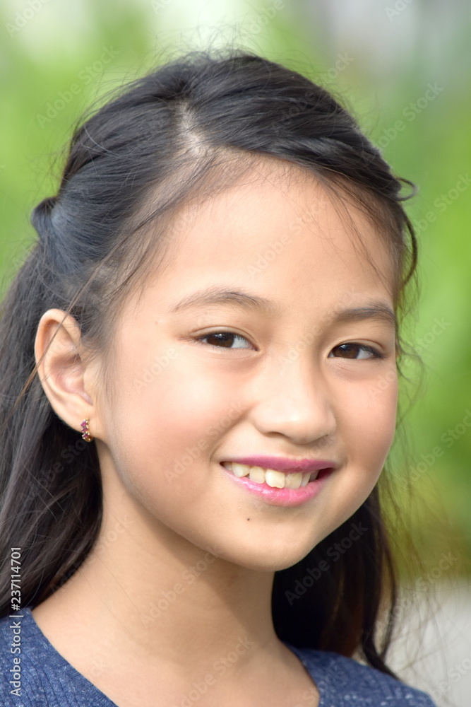 Smiling Filipina Female