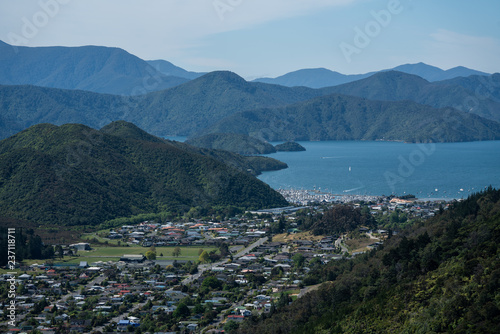 Picton New Zealand lookout © Acres