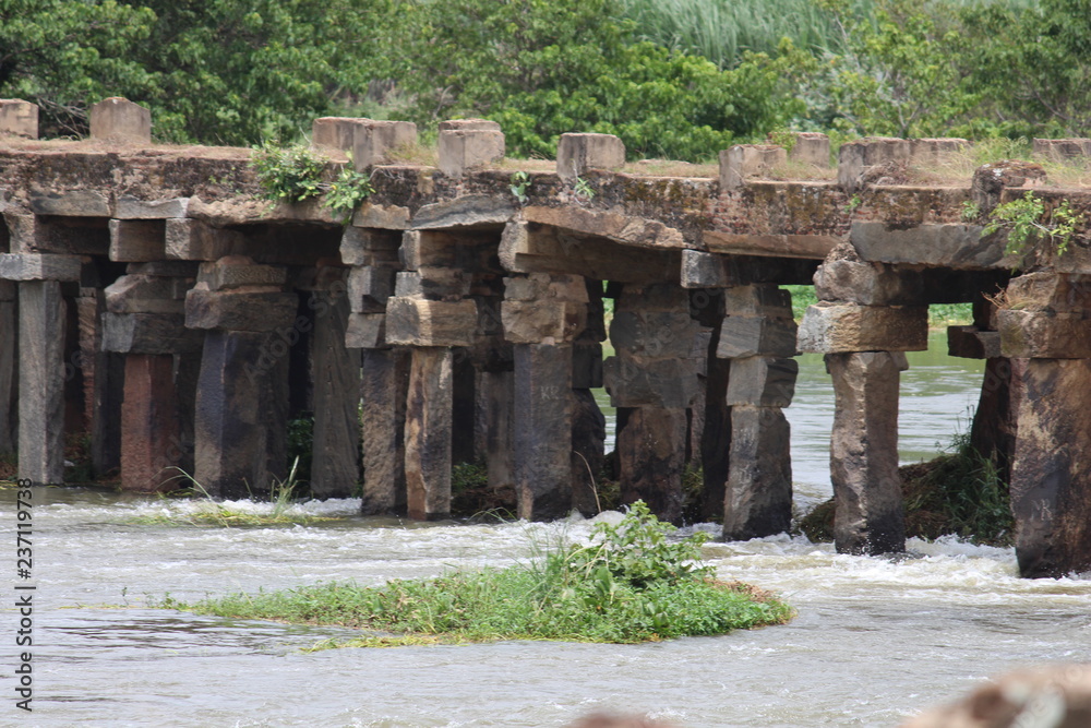 Fototapeta premium ancient ruins of the temple