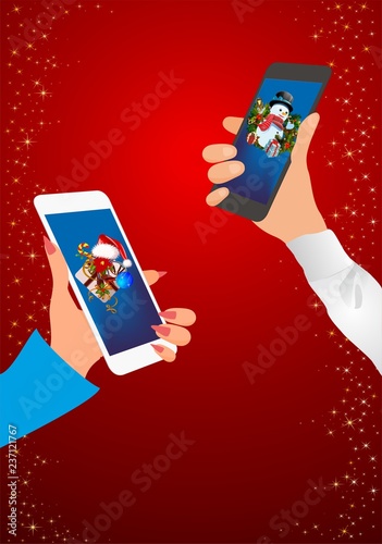 Życzenia świąteczne przez telefon