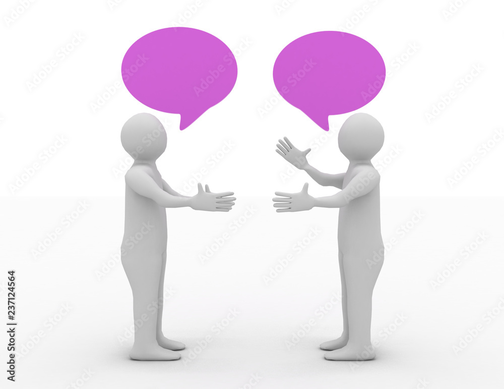 conversation with two mans concept conversation with two mans concept