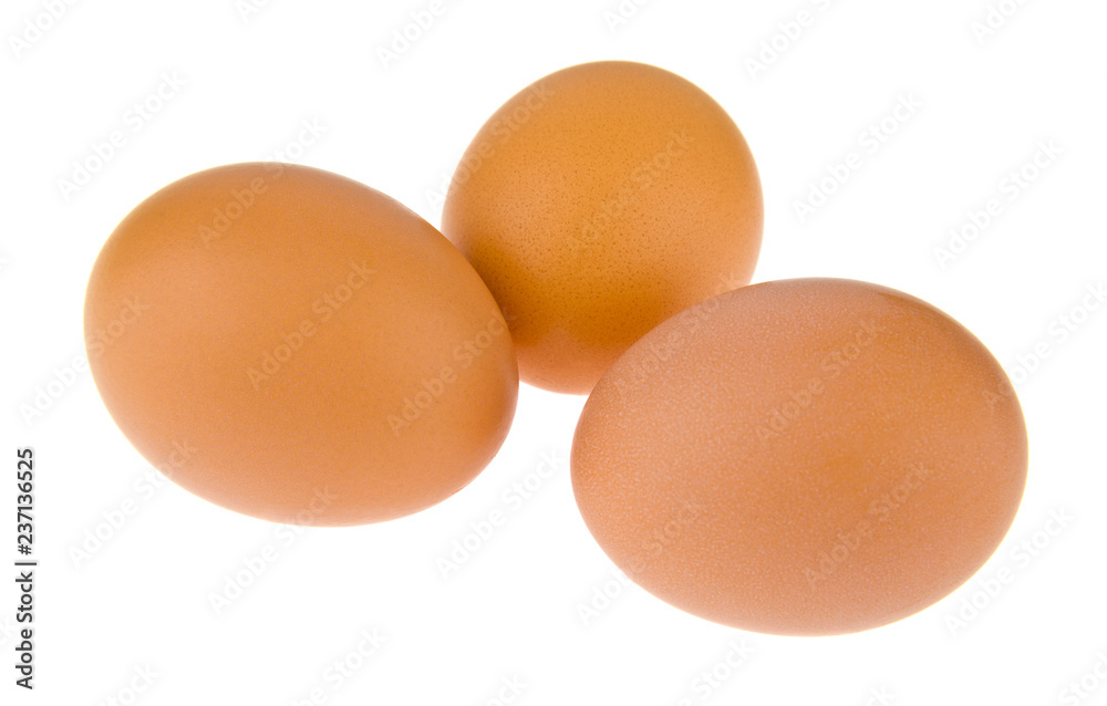 chicken eggs isolated on white background chicken eggs isolated on white background