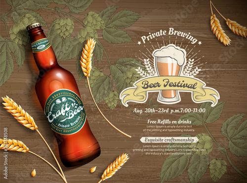 Craft beer ads