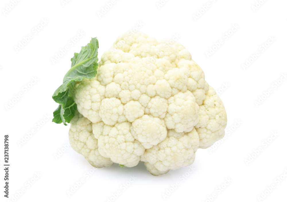 Cauliflower isolated on white background Cauliflower isolated on white background
