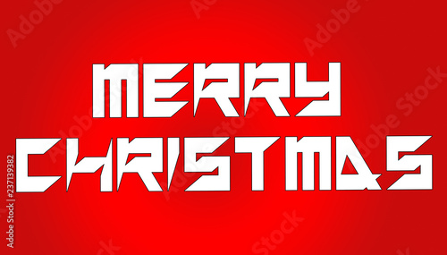 Merry Christmas red vector Calligraphic Lettering text for design greeting cards. Holiday Greeting Gift Poster. Calligraphy modern Font, typography