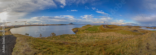 Island, Panorama Myvatn © thosti57
