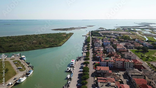 Marano lagoon historic center