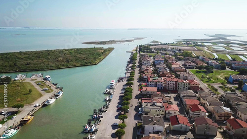 Marano lagoon historic center