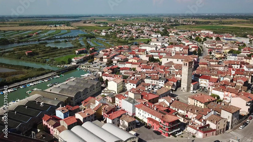Marano lagoon historic center