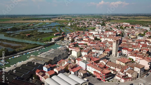 Marano lagoon historic center