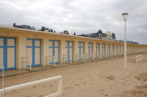beach cabins trouville